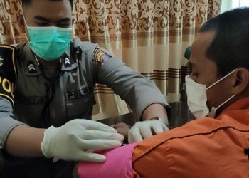 Suami yang Bunuh Anak dan Istri di Bengalon Mengaku Menyesal