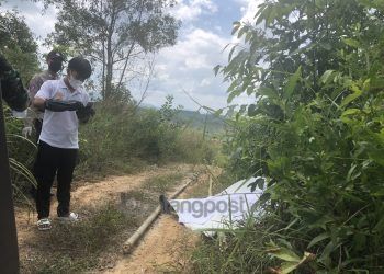 BREAKING NEWS!!! Mayat Pria Ditemukan di Jalan Soekarno-Hatta