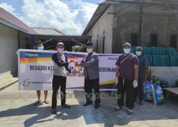 PT GPK Salurkan Daging Kurban ke Warga dan Pesantren di Bontang Lestari