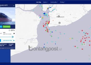 Kapal Tenggelam di Perairan Balikpapan, Dua Orang Selamat