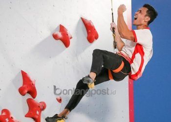 Atlet Indonesia Juara pada Piala Dunia Panjat Tebing