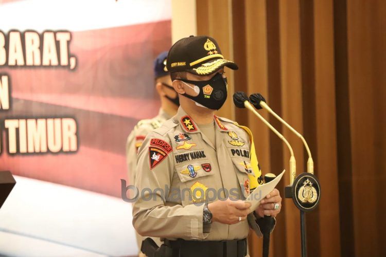 Kepala Kepolisian Daerah (Kapolda) Kaltim Irjen Pol Herry Rudolf Nahak