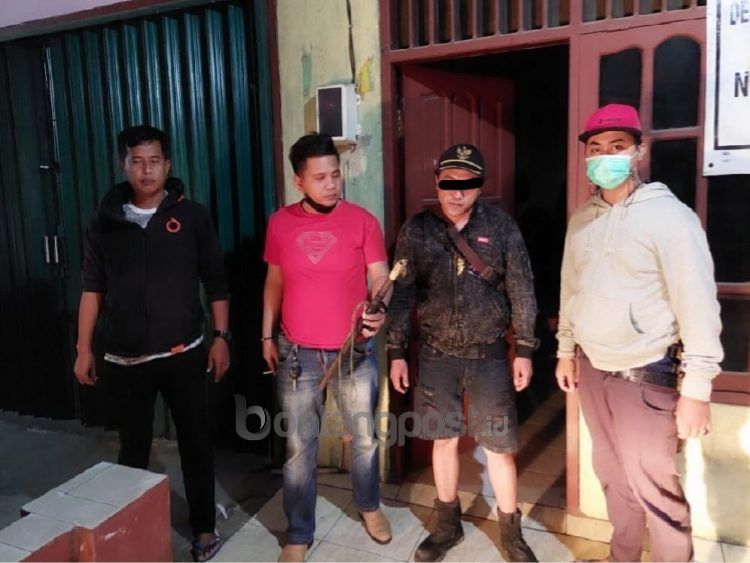 Tersangka penganiayaan telah ditahan di Mapolsek Marangkayu