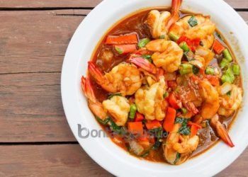 Resep Seafood Favorit Udang Saus Tiram