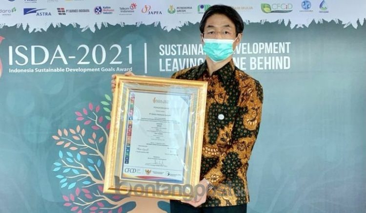 PT KMI Raih 2 Penghargaan Indonesian Sustainable Development Goals Award 2021