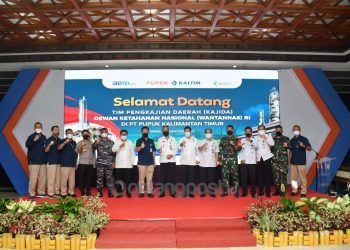 Sistem Manajemen Keamanan Pupuk Kaltim Diapresiasi Wantannas