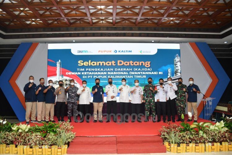 Sistem Manajemen Keamanan Pupuk Kaltim mendapat apresiasi dari Wantannas