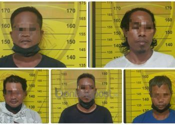 Lagi Asyik Main Judi, 5 Pria Diciduk