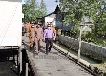 Warga Kebanjiran, Konstruksi Pembangunan Saluran Air di Berebas Tengah Disorot