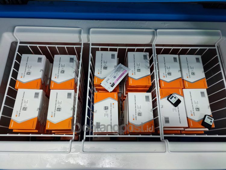 15 ribu vaksin sinovac tiba di Bontang, Rabu (29/9/2021) kemarin