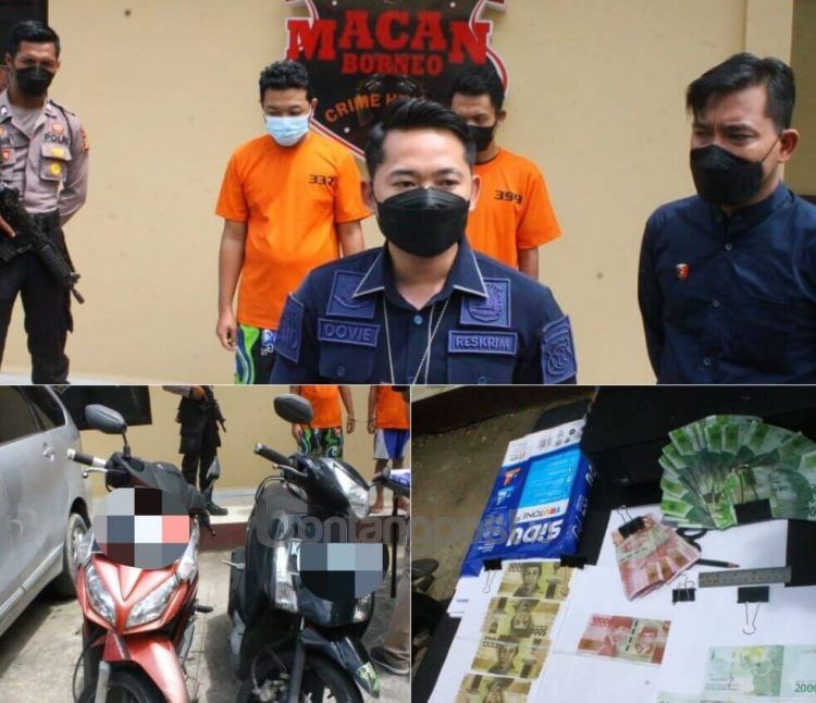 Tersangka dan barang bukti telah ditahan.