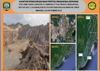 Terseret Longsor, Dua Pekerja di Kukar Masuk ke Lubang Tambang