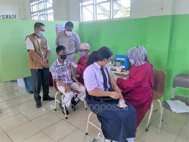 Pos dukungan vaksinasi, realisasinya terendah dibanding yang lain (Rera/Bontangpost.id)