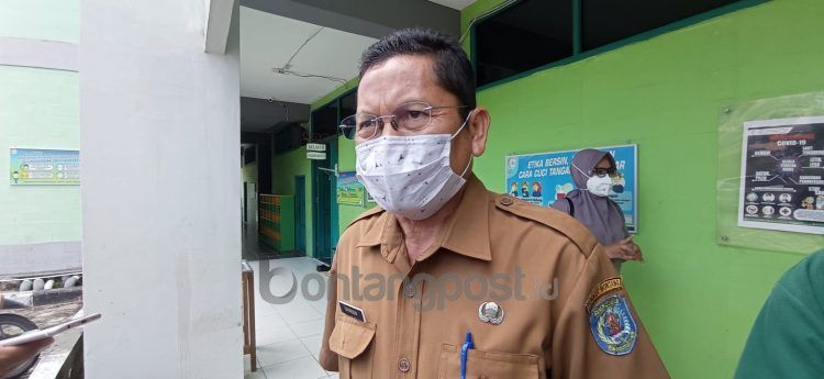 Kabid Dikdas Disdikbud Bontang Saparudin (Fitri Wahyuningsih/bontangpost.id)