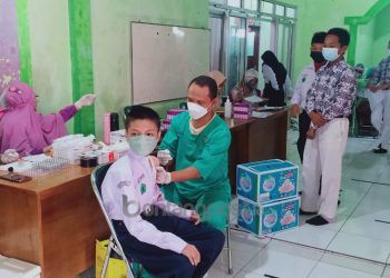 Rampung Vaksinasi, SMP 2 Bakal Ajukan PTM Terbatas Tahap Ketiga