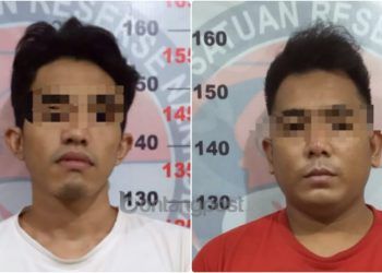 Dua Pengedar Sabu Warga Berbas Pantai Diciduk