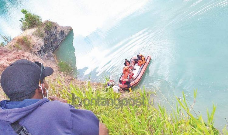 Bekas kolam tambang yang menelan korban