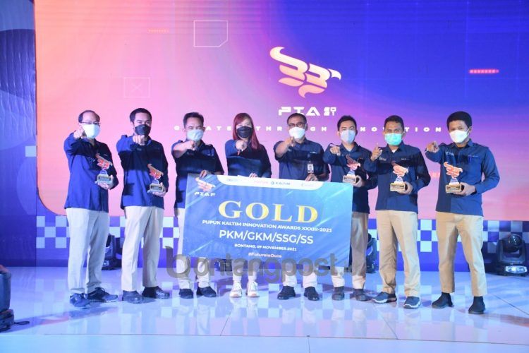 Ragam inovasi tersebut diapresiasi melalui kegiatan Pupuk Kaltim Innovation Award (PIA) Ke-33 Tahun 2021.