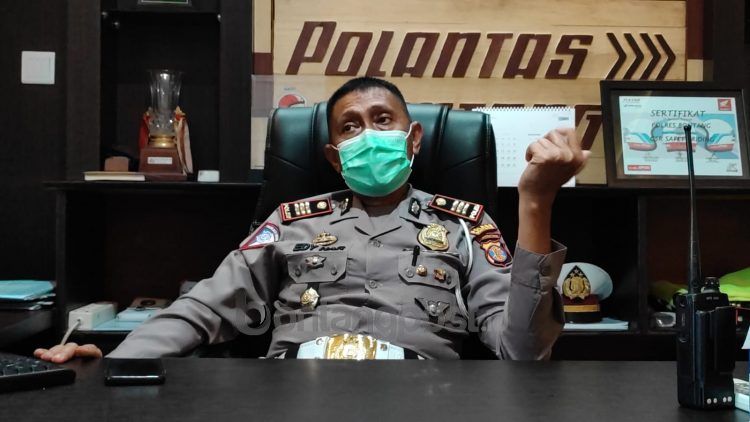 Kasat Lantas Polres Bontang AKP Edy Haruna (Nasrullah/bontangpost.id)