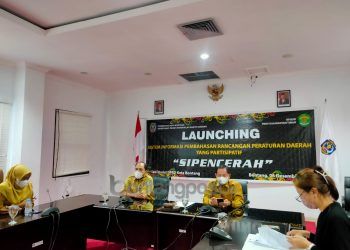 Launching Aplikasi SIPENCERAH, Setwan Ajak Warga Berpartisipasi Proses Pembuatan Perda