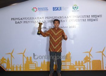 Sembilan Kali Berturut-turut, Pupuk Kaltim Raih Penghargaan Industri Hijau 2021 dari Kemenperin