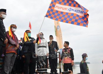 Lestarikan Budaya, Pupuk Kaltim Bersama Masyarakat Bontang Sukseskan Pesta Adat Bontang Kuala