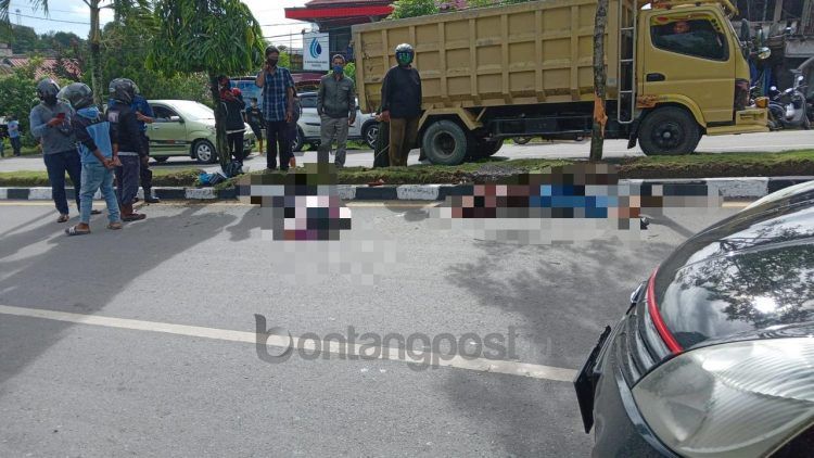 Kecelakaan di Jalan S Parman, KM 6, Bontang Barat