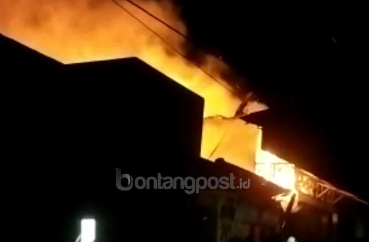 Kebakaran di RT 35, Loktuan.