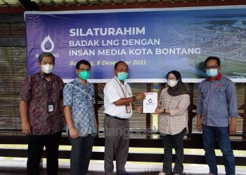 Jalin Sinergitas, Badak LNG Silaturahmi dengan Insan Media Bontang
