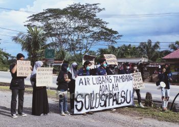 Kunjungan Gubernur Isran ke Bontang Disambut Demonstrasi, WBB Sebut Void Tambang Solusi Palsu