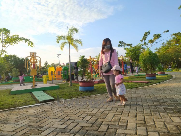 Taman Tanjung Laut bakal ditutup pada 31 Desember dan 1 Januari 2022 sesuai dengan aturan yang tertuang di surat edaran Pemkot Bontang.