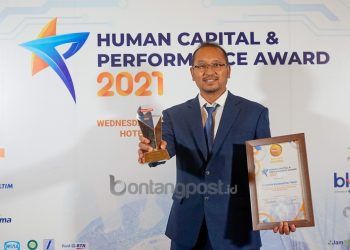 Adaptif Terhadap Perubahan, Pupuk Kaltim Raih Dua Penghargaan Human Capital & Performance Award 2021