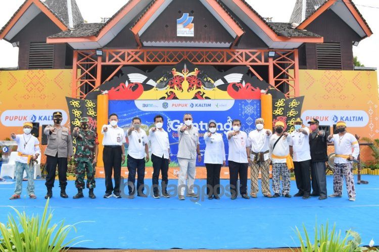 PT Pupuk Kalimantan Timur (Pupuk Kaltim/PKT) melaunching Guntung Eco Culture Sport Tourism