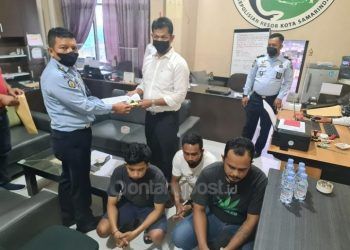 Lapas Gagalkan Penyelundupan Sabu Lewat Bungkus Nasi Kuning