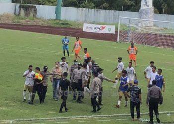 Diwarnai Rusuh, Bontang City FC Gagal Melaju ke Final Liga 3 Kaltim
