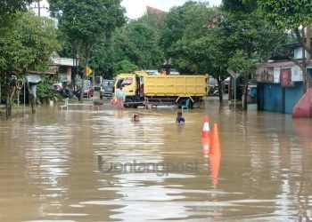 Sejumlah Wilayah di Bontang Masih Terendam Banjir