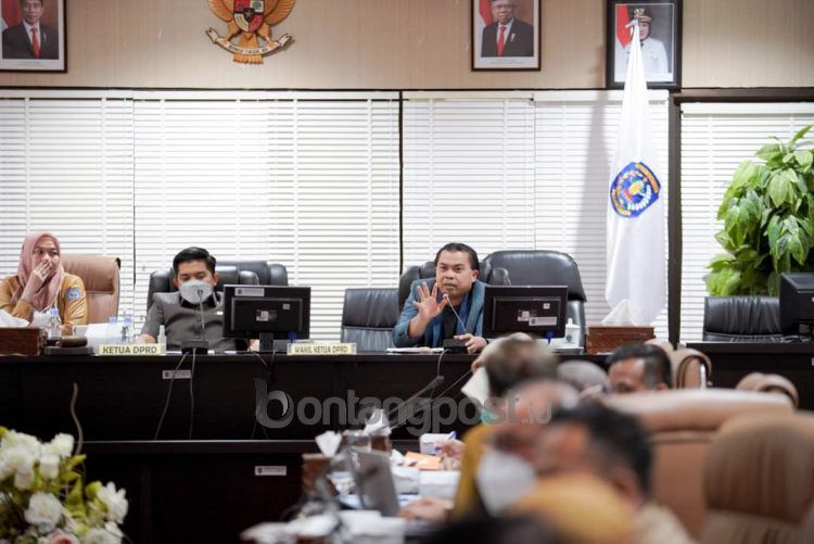 Pemecatan terhadap 30 TKD di RSUD Taman Husada Bontang disorot dewan. (Humas DPRD Bontang)