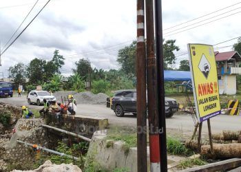 Malam Ini, Jalan Poros Bontang-Samarinda Kilometer 8 Ditutup