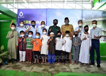 Badak LNG Renovasi Pondok Pesantren Darul Hijrah Wal Qurro’