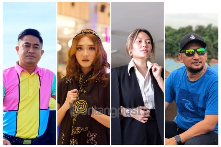 Kiri ke kanan: Afri, Dinda, Salmah, Nurhadi.