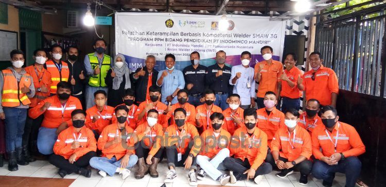 PT IMM gelar pelatihan welder SMAW 3G