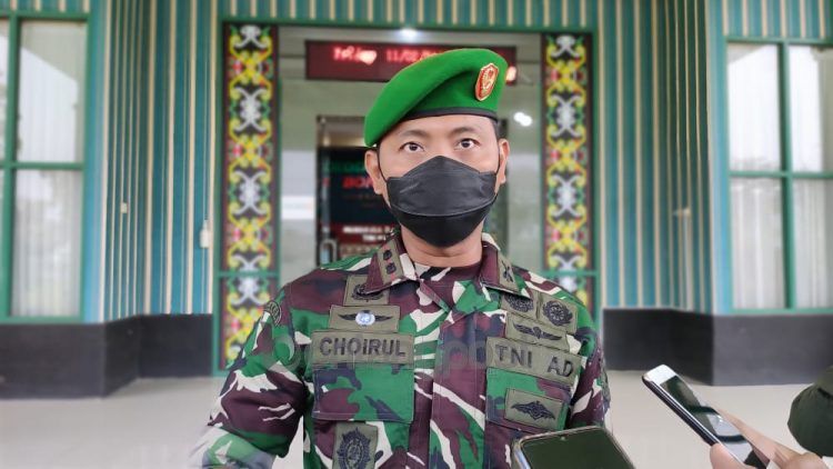 Wakil Ketua Satgas Covid-19 Bontang yang juga menjabat Dandim 0908 Bontang Letkol Arh Choirul Huda (Nasrullah/bontangpost.id)