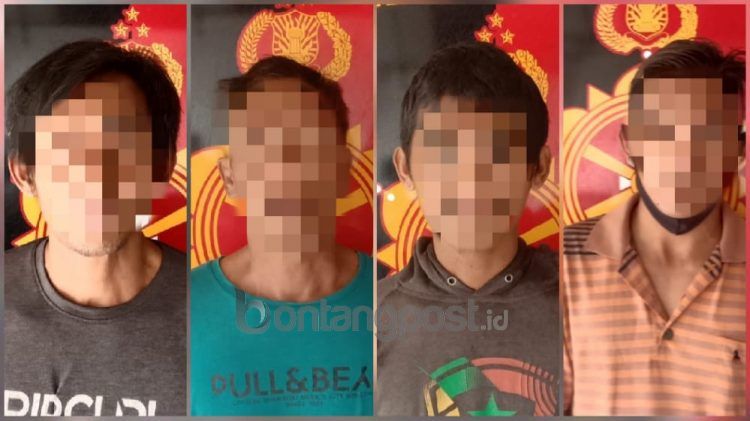 Empat maling kabel PLN Bontang ditangkap