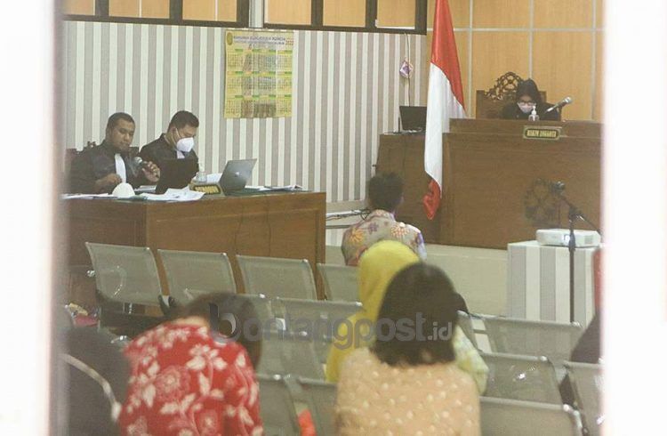 Persidangan kasus suap Bupati PPU nonaktif, Abdul Gafur Mas'ud (AGM).