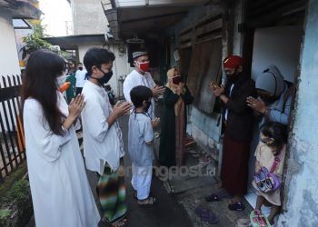 Pemerintah Imbau Halal Bihalal Lebaran Tanpa Makan dan Minum