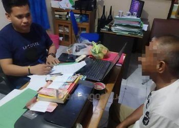 Tunggu Sahur Sambil Judi, Lima Pria Paruh Baya Ditangkap di Bontang Kuala