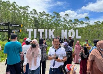 Titik Nol IKN Jadi Destinasi Wisata Dadakan