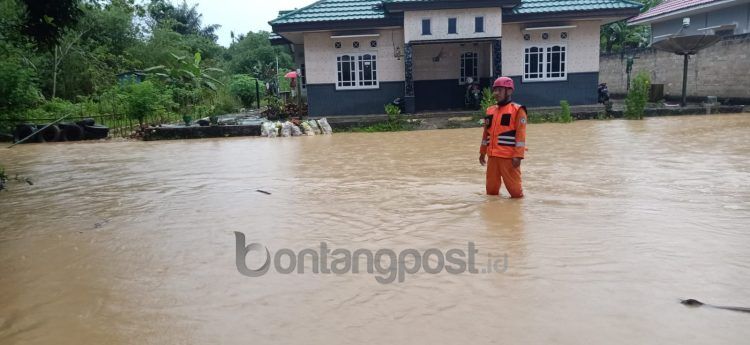 Banjir di Kelurahan Gunung Telihan, Bontang Barat