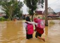 Banjir di Bontang belum ada penyelesaian yang signifikan. (Nasrullah/bontangpost.id)