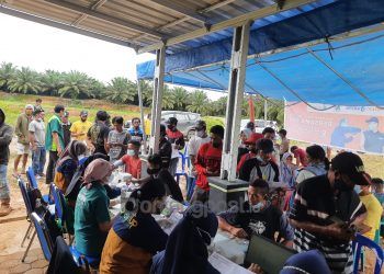 Dukung Percepatan Target Nasional, PKT Proaktif Gelar Vaksinasi Booster bagi Warga Rantau Pulung
